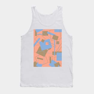 60's Style in Fashion Colors Var 3 Tank Top